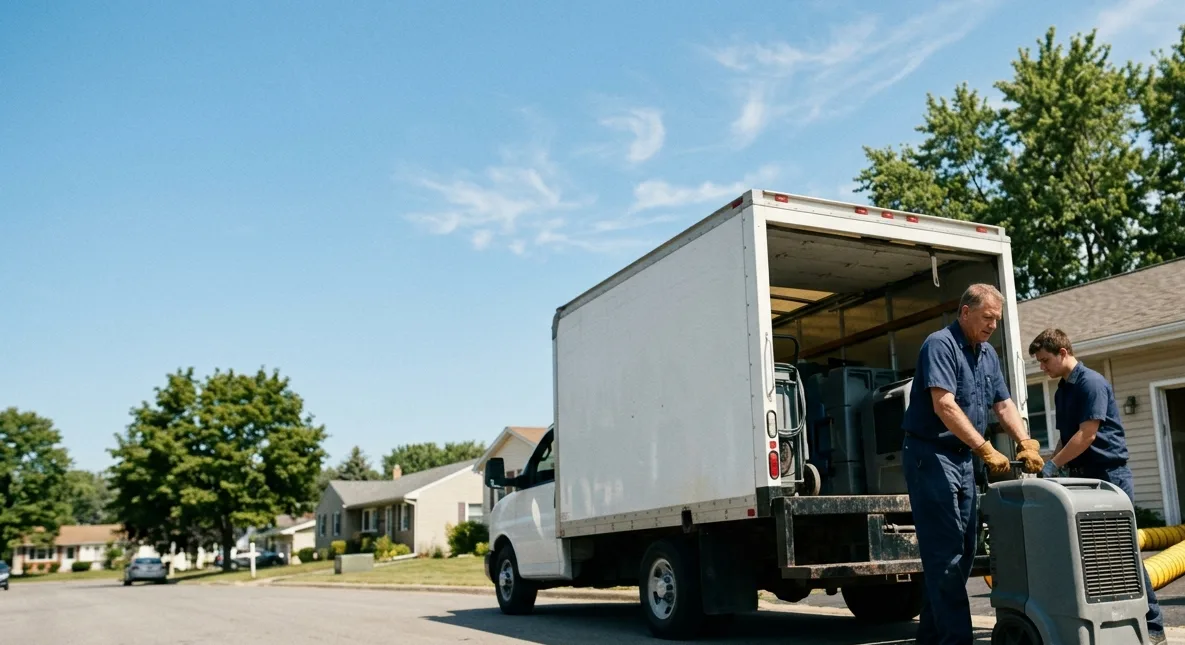 Water Damage Cleanup in Strawn, IL near me